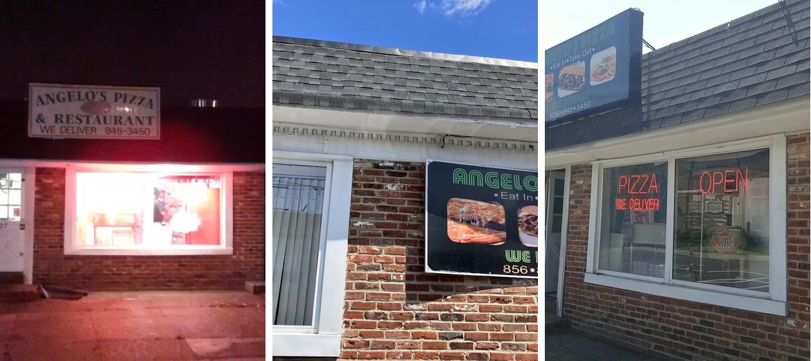 Angelo's Pizza Menu