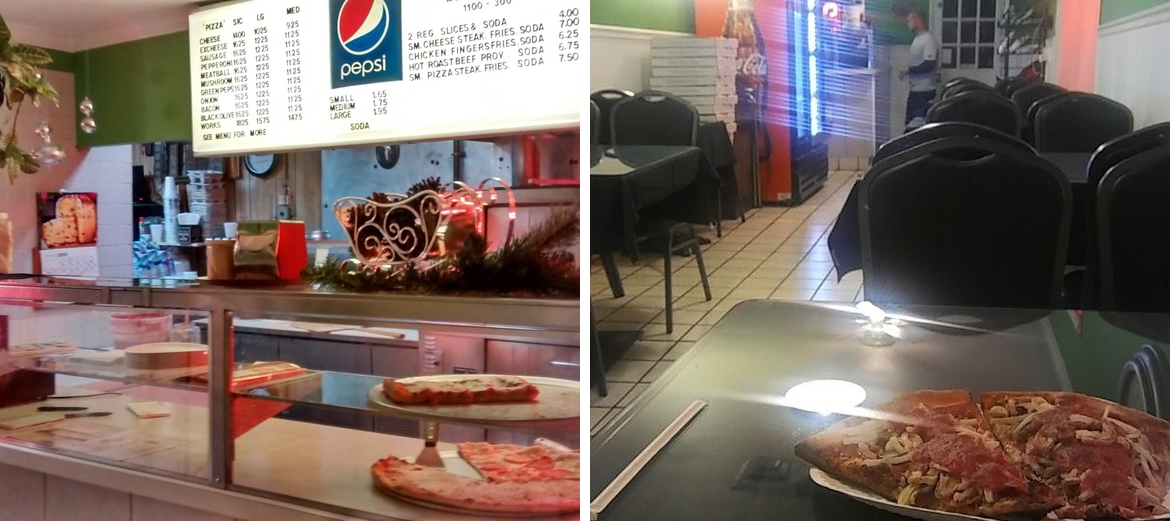 Angelo's Pizza Menu