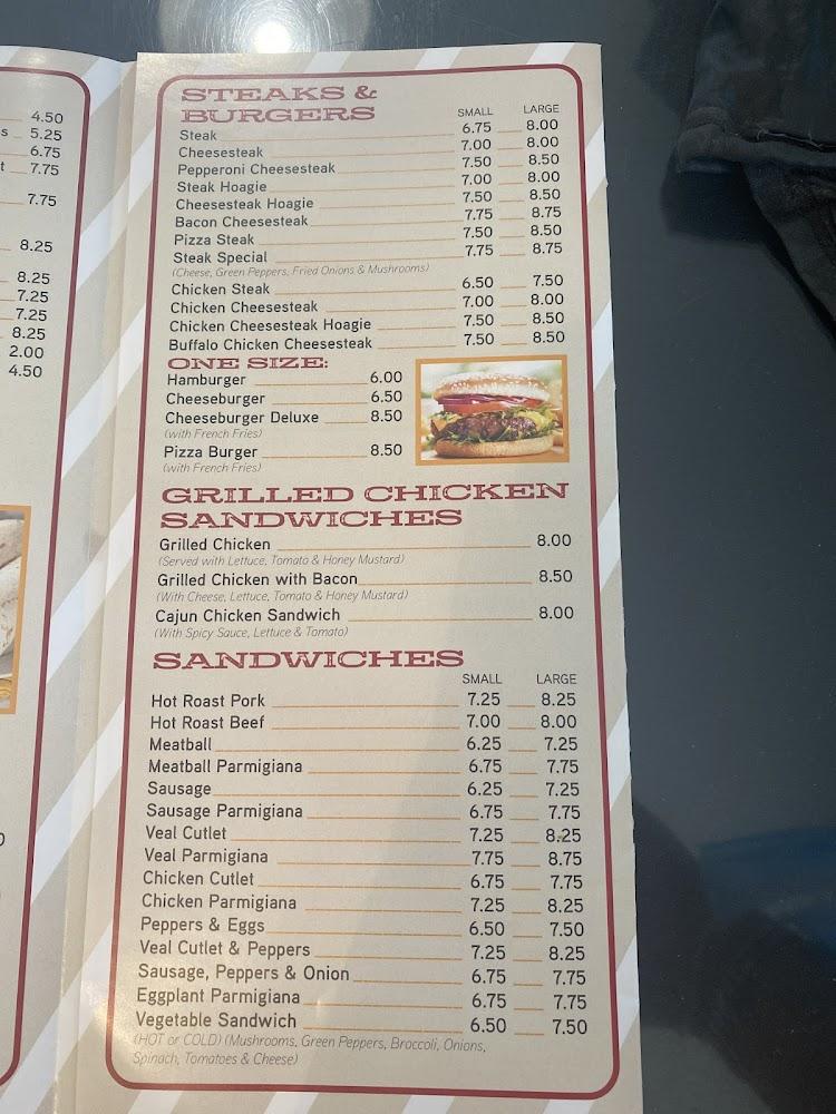Angelo's Pizza Menu image 1