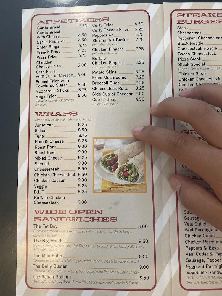 Angelo's Pizza Menu image 2