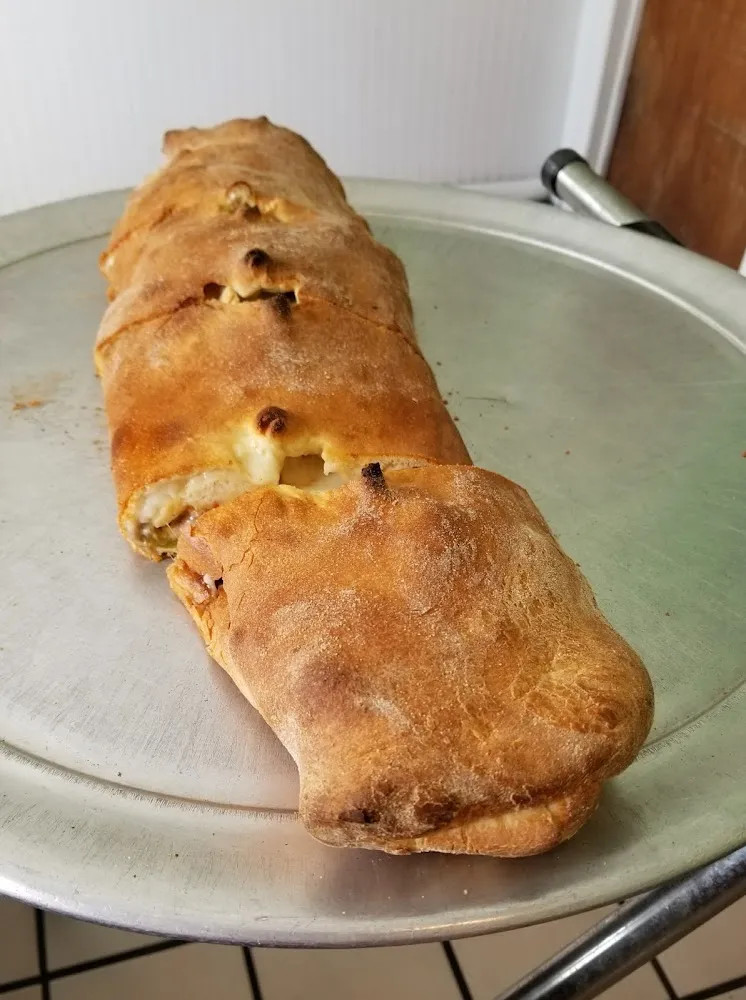 Stromboli with Sausage Peppers and Onions